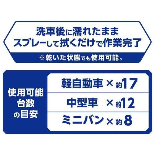 レインドロップトリガー 爆撥水コーティングスプレー