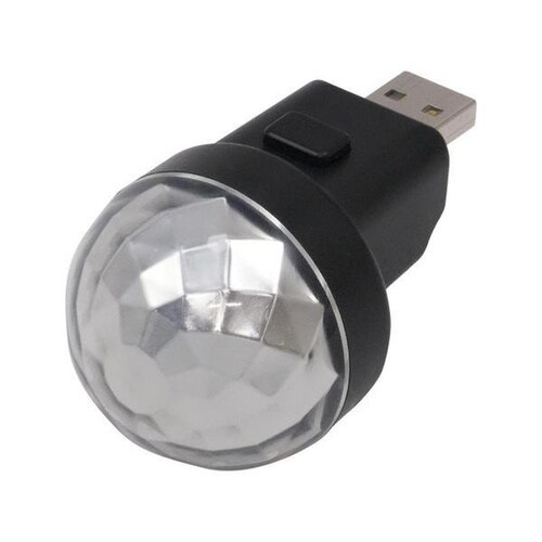 車内用品 ダンシングイルミ ボールUSB