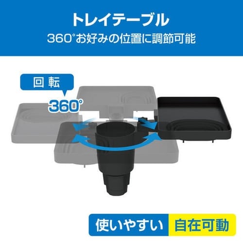 車内用品 ドリンクイン ファストフードトレイ