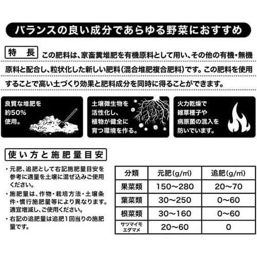 堆肥入り化成肥料 500g