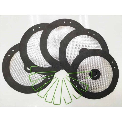 野菜を育てるしきわらいらず 5枚入ピン付 25cm