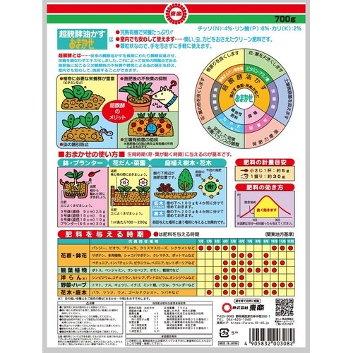 超醗酵油かすおまかせ 顆粒 700g