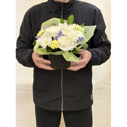 季節のお供えアレンジメント 心ばかりのお供え花