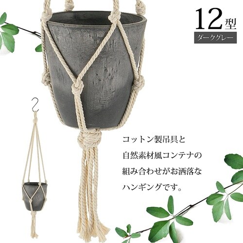 ボタニー ハンギングポット 12型 DG