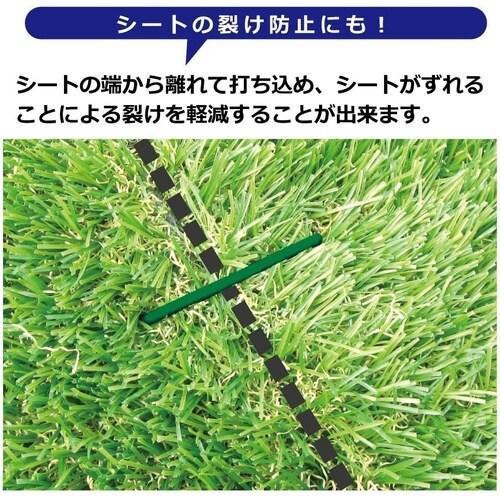 人工芝押さえピンワイド 50本入 W6cmxL12