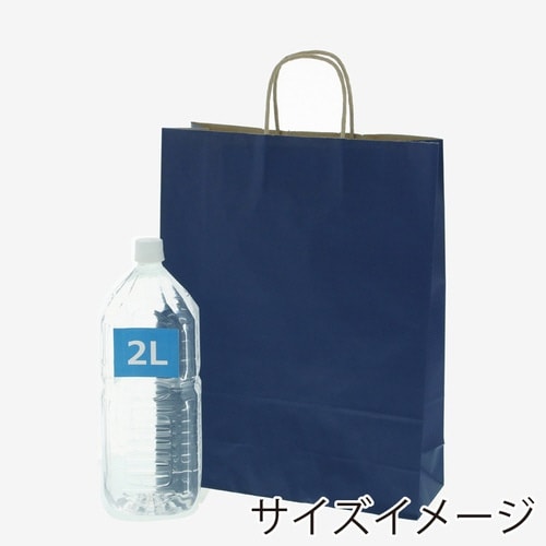 手提げ紙袋 25CB 2才 未晒 ネイビーC