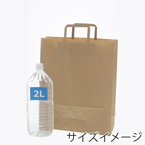 手提げ紙袋 H25チャームバッグ 2才 未晒無地