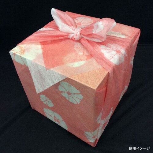 風呂敷 美装 絞りピンク 50×50cm