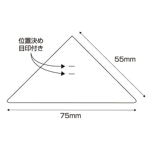 カドペタ 三角補強シート クリア(2シート)