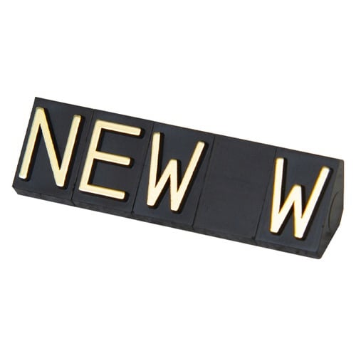 ニュープライスキューブ補充L用5セット黒/金NEW