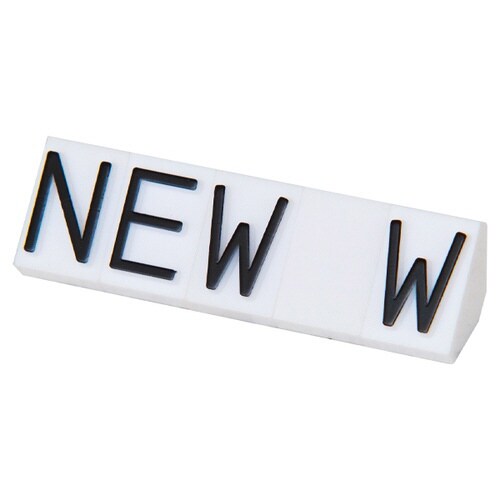 ニュープライスキューブ補充L用5セット白/黒NEW