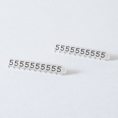 ニュープライスキューブ補充M用20粒透明/黒 5