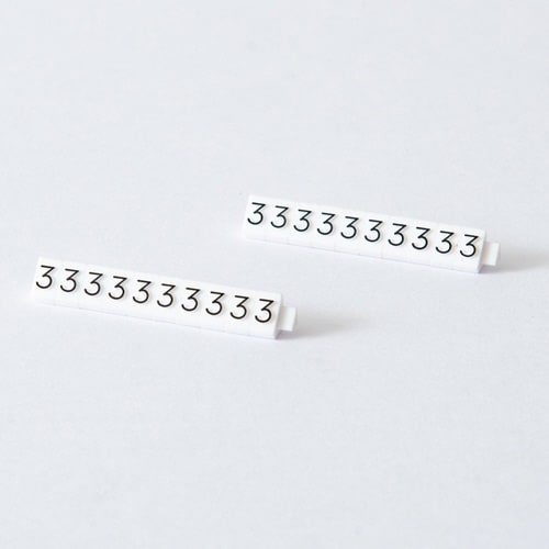 ニュープライスキューブ補充M用(20粒)白/黒 3