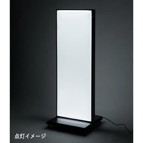 TLD LED スタンドサイン ブラック