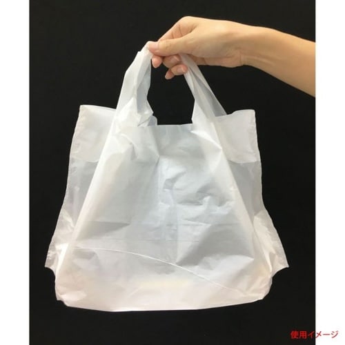 外リップスカンジーバッグランチ(小)無地乳白