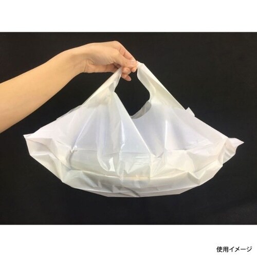 無地バンバンバッグ No.1 乳白