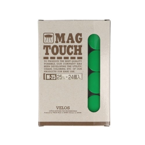 マグタッチ Φ25mm 緑×48