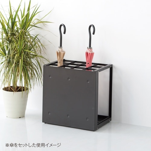 パネル傘立36 ブラック