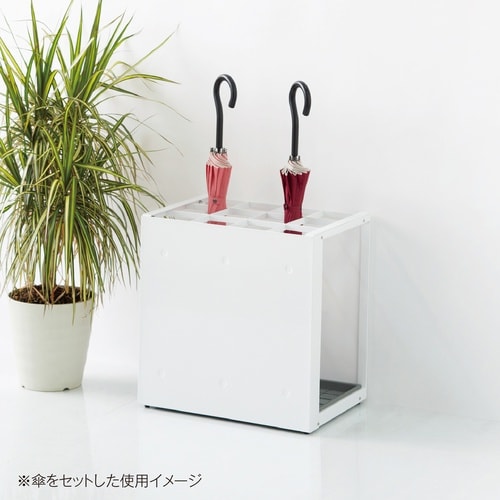 パネル傘立36 ホワイト