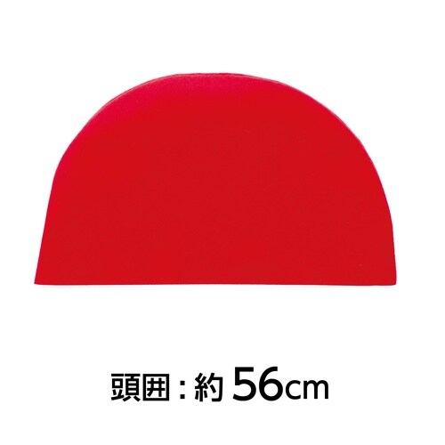 フェルトまんまる帽子 赤