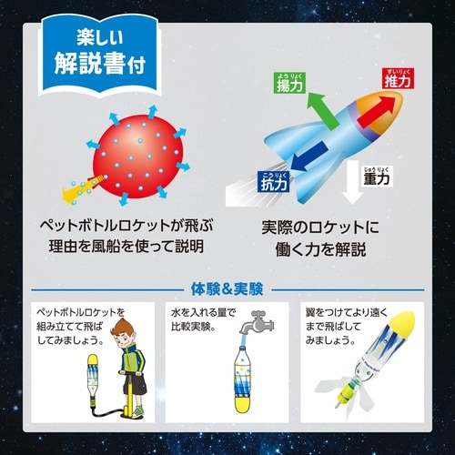 超飛距離ペットボトルロケットキット 10個セット