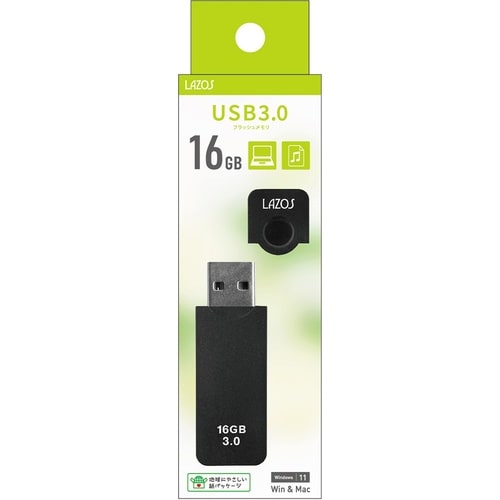 USBフラッシュメモリ 16GB L−U