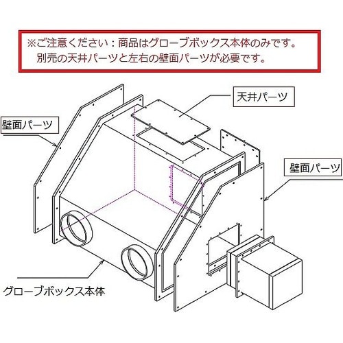 グロブロックス ワイド600 本体(扉な