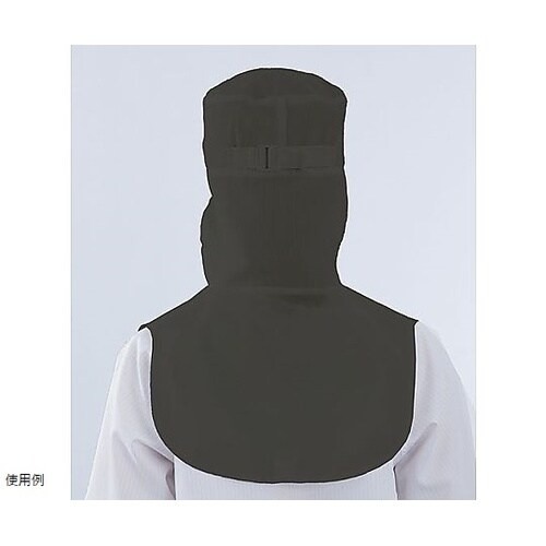 快適ドライフィール ツバ付きフード 黒