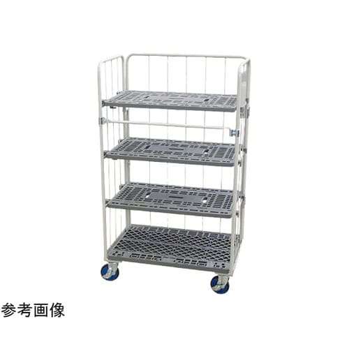 プラスチック製 中間棚 カゴ台車(W11