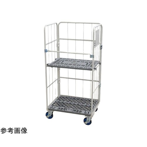 プラスチック製 中間棚 カゴ台車(W85