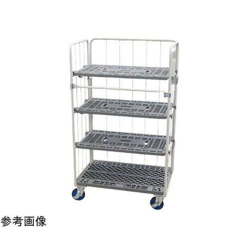 プラスチック製 中間棚 カゴ台車(W85