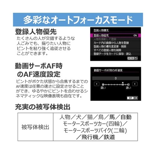 ミラーレス一眼 EOS Wズームキット