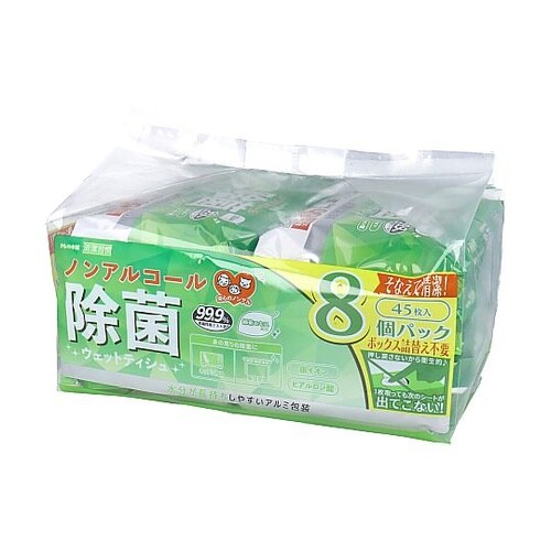清潔習慣 除菌ウェットティシュ ノンアル