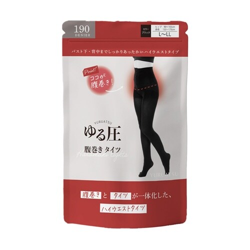 ゆる圧腹巻タイツ L−LL