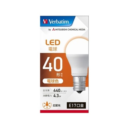 LED電球 40W E17 LDA4L−