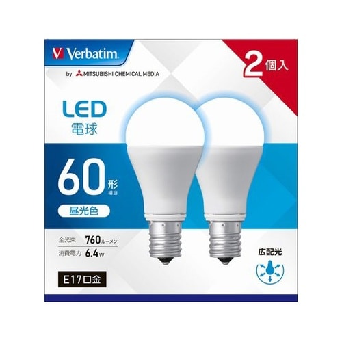 LED電球 60W 1パック(2個入)
