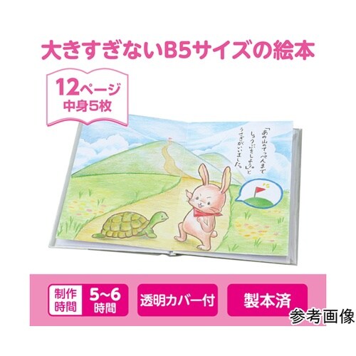 わたしの絵本作り B5(12ページ)水性