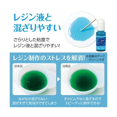 Artecレジン着色剤 透明色 10ml