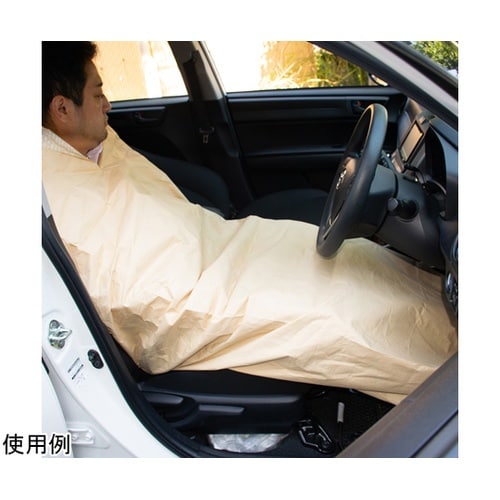紙製 防災寝袋 静音タイプ「車載用」 3