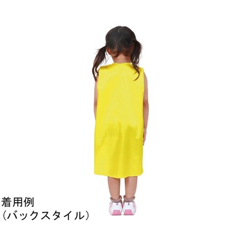 ソフトサテン ワンピース 黄 S 191