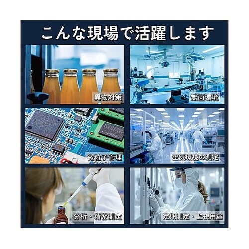 ハンドヘルドパーティクルカウンター SP