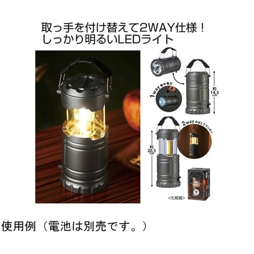 2WAYアウトドアライト 35499