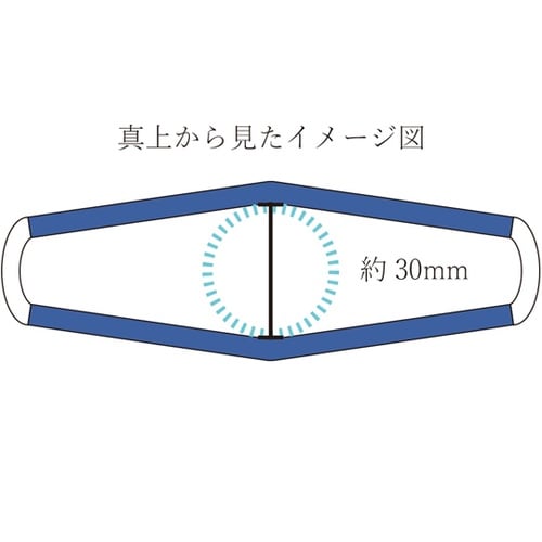 水辺のハンモック ブルー MHK−300