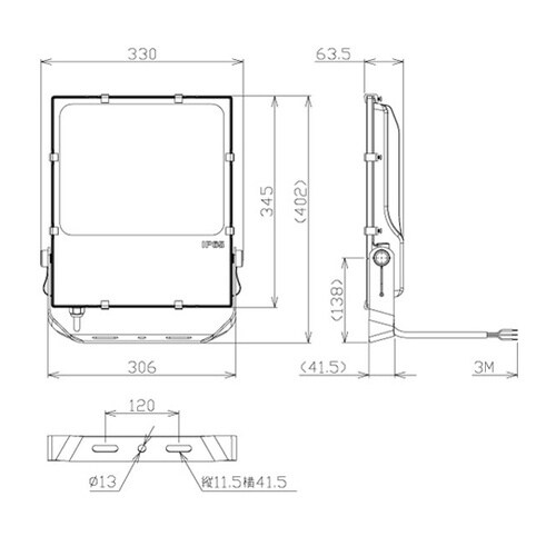 LED投光器 AC100−240V 11