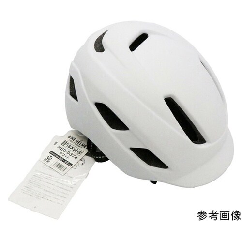 自転車用軽量ヘルメット ホワイト M a