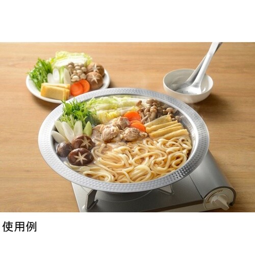 IH対応よせしゃぶ鍋 30cm 蒸し器付