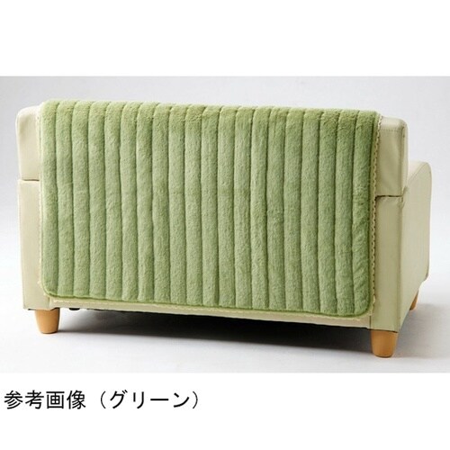 トーション付きふわふわローズソファカバー