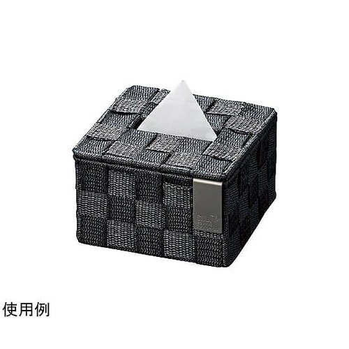 ティッシュボックスS ダークグレー K