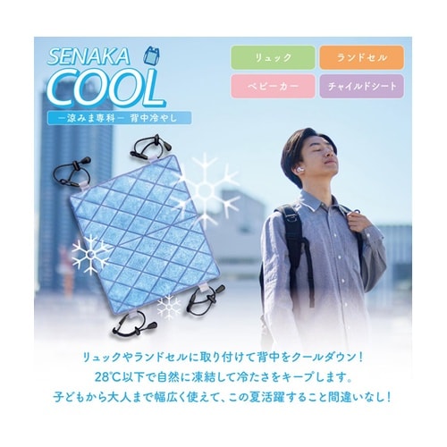涼みま専科 背中冷やし PCM 冷感パッ