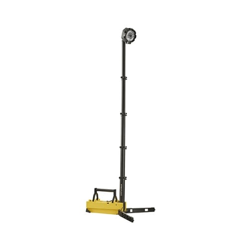ポータブルシーン充電式投光器(イエロー)